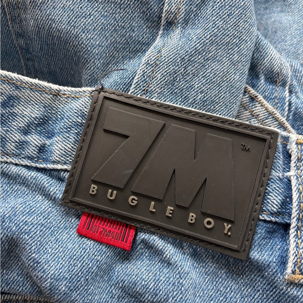 Bugle Boy Blue Cargo Shorts - Picture 3 of 5